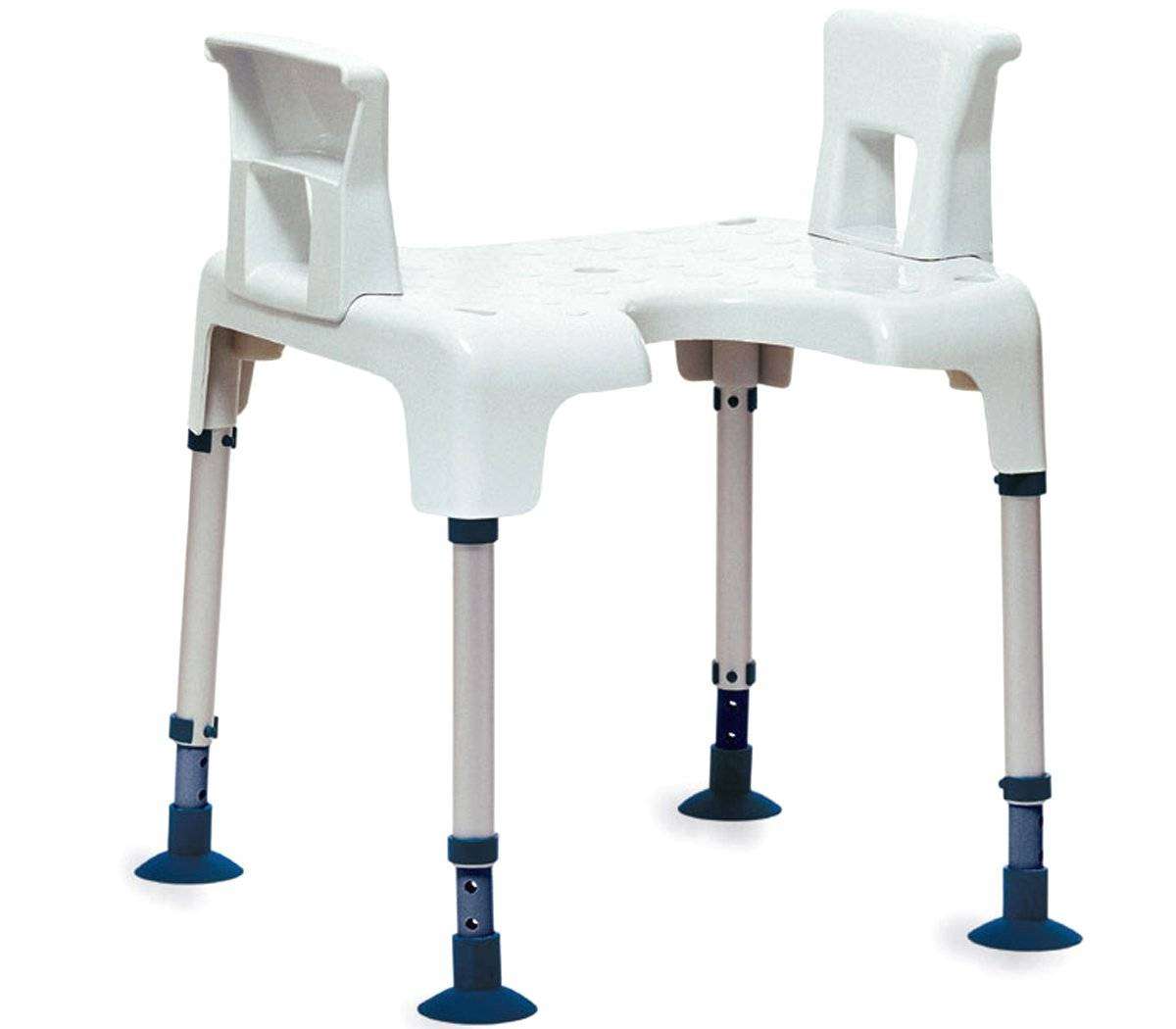 AQUATEC Tabouret de douche Pico avec accoudoirs