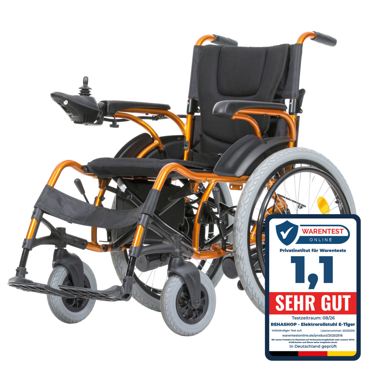 REHASHOP Fauteuil roulant électrique E-Tiger