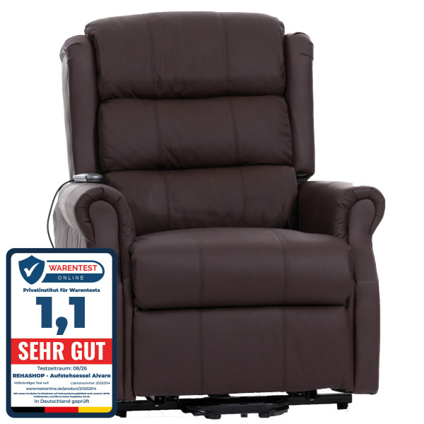 REHASHOP Fauteuil releveur Alvaro 2 moteurs Sceau le plus fiable