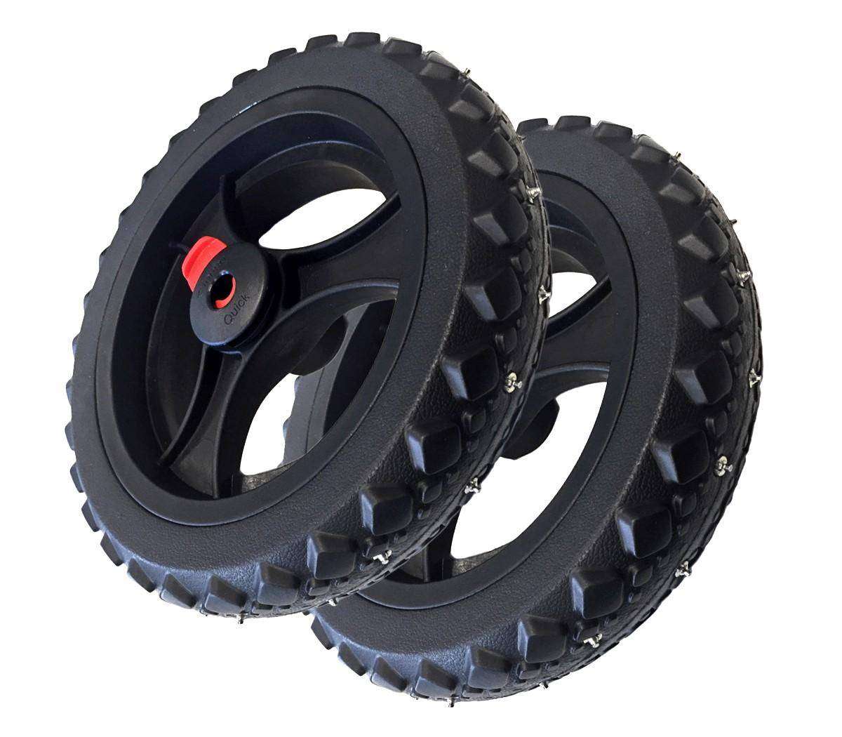 TOPRO Roues arrière PUR Offroad pour déambulateurs avec IBS* et crampon