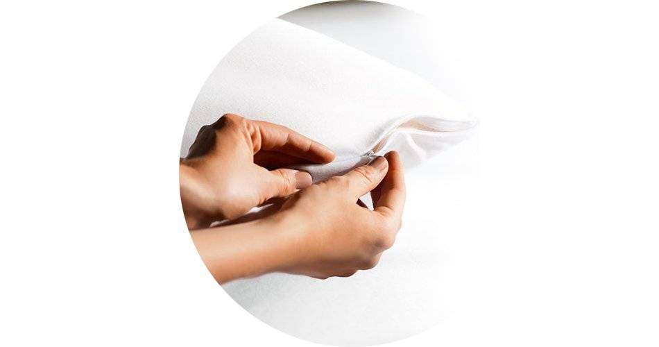 TEMPUR Taie d'oreiller en jersey Original et Shape