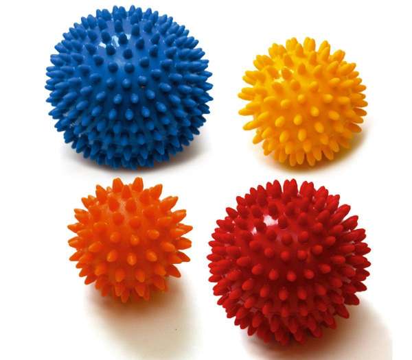 Boules de massage avec picots Boules de massage avec picots
