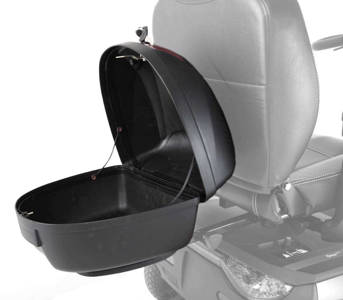 INVACARE Abschliessbare Transportbox hinten + Halterung