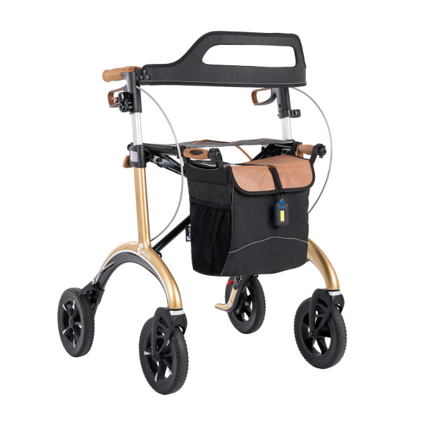 SALJOL Carbon Rollator Farbe Pure Gold