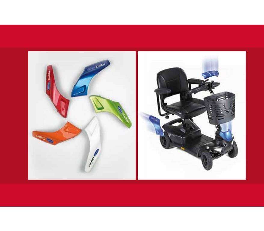 INVACARE Farbkits für Elektromibil Colibri