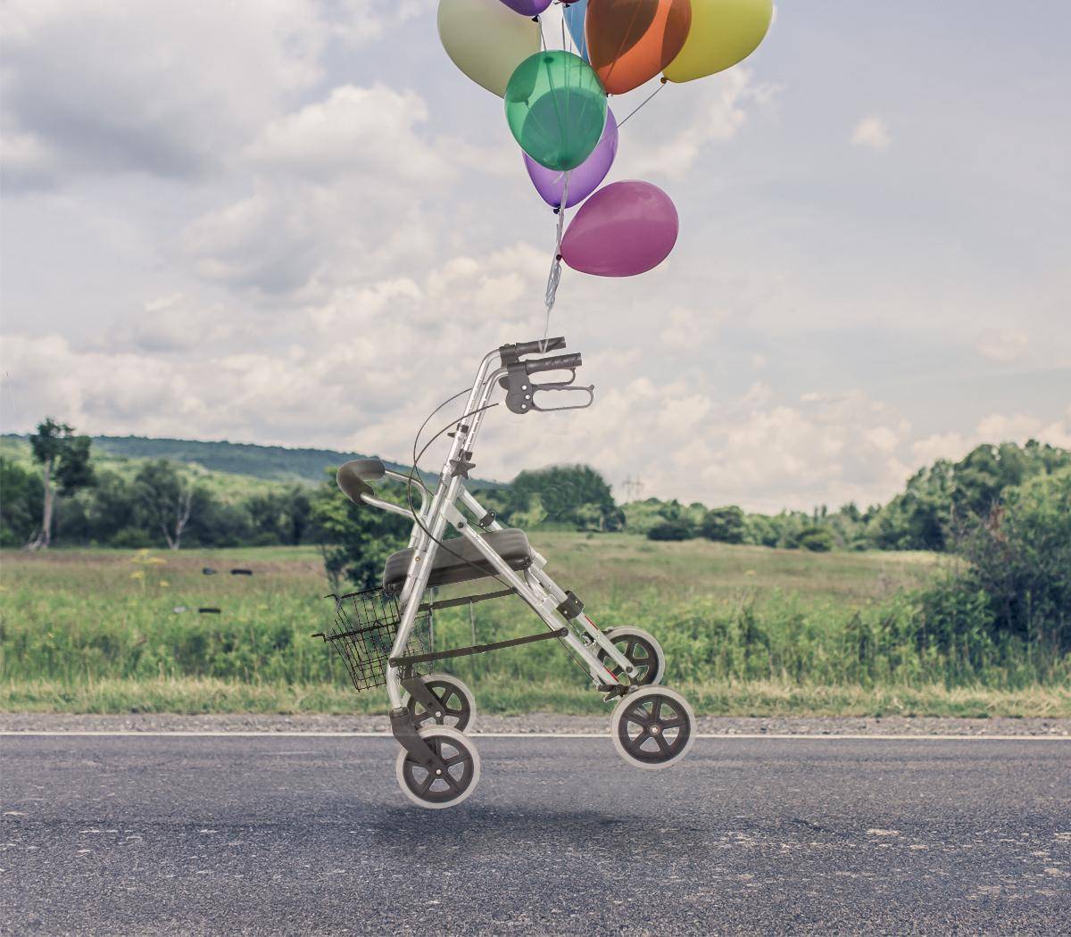 leichter Rollator