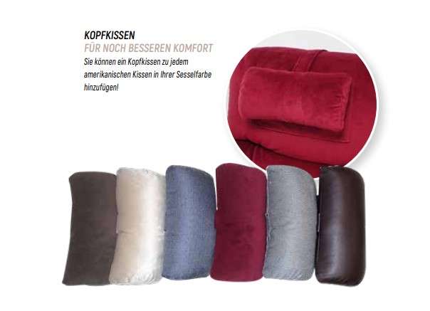 GOLDEN Kopfkissen für Sessel GOLDEN