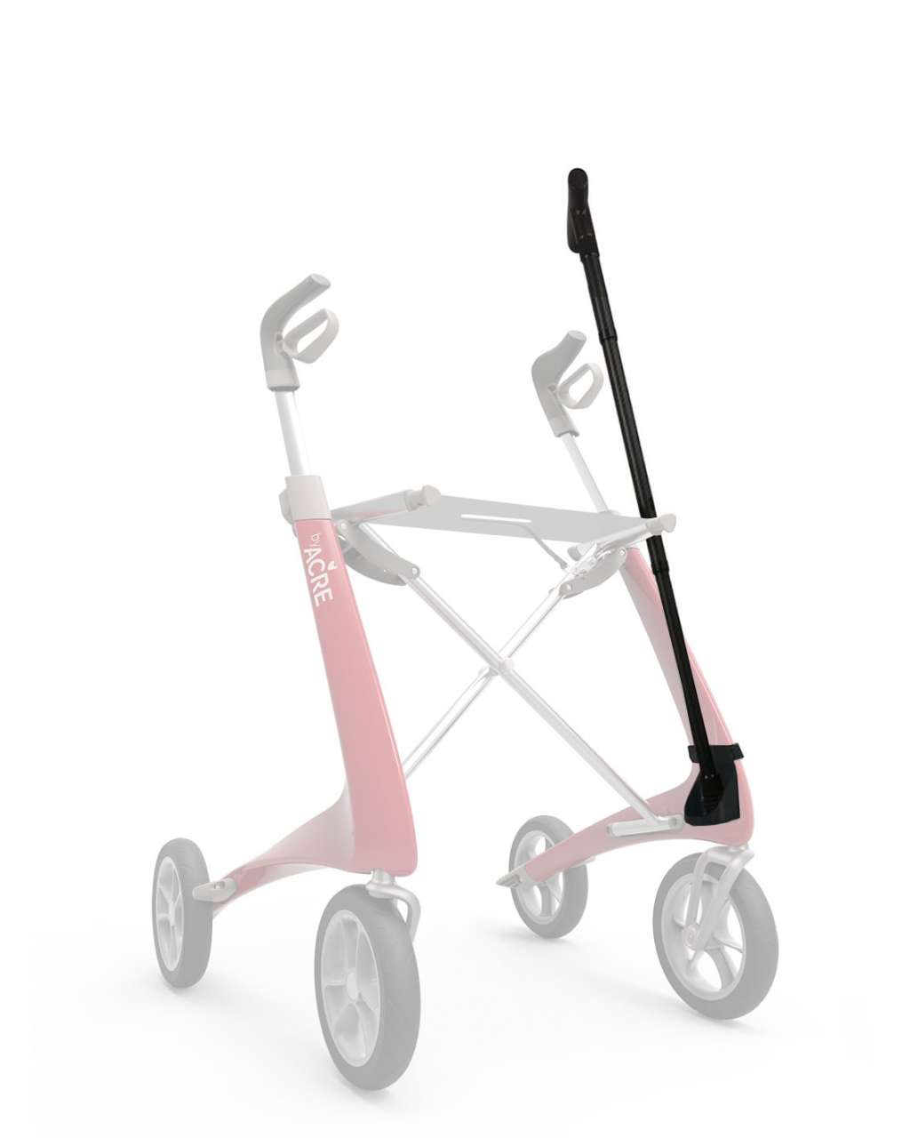 byACRE Stockhalter zu Ultralightrollator Carbon