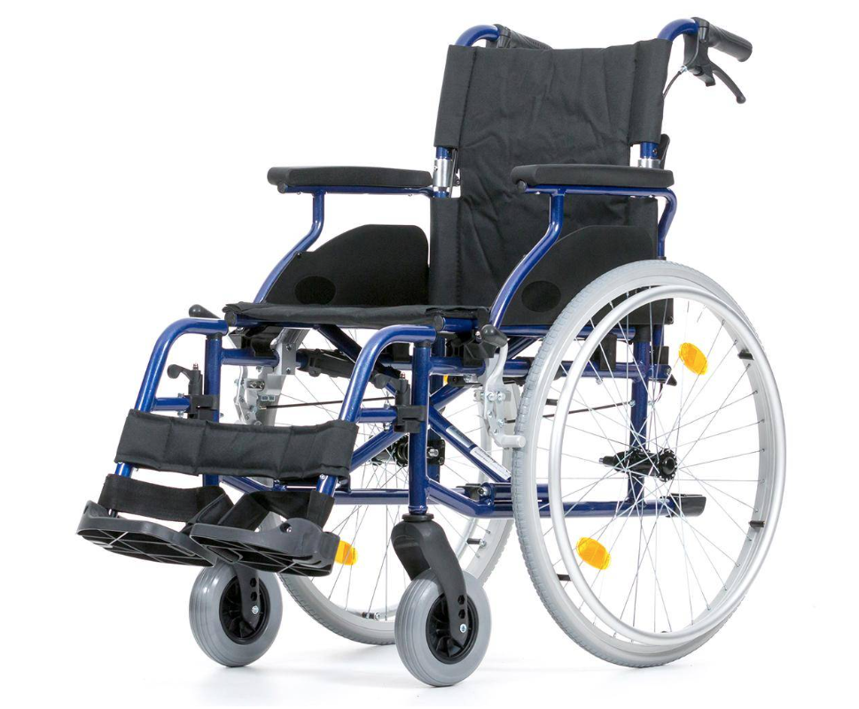 REHASHOP Leichtgewichtrollstuhl Bison 2 Blue
